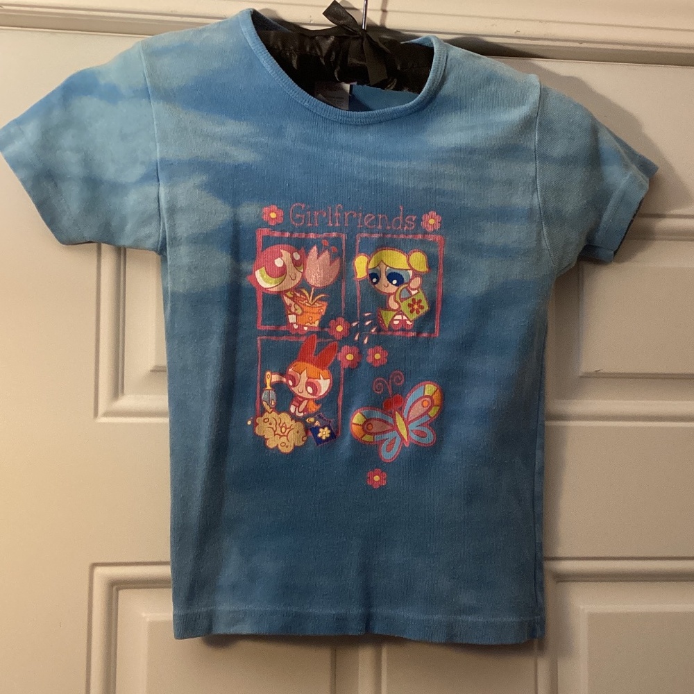 Vintage GIRLFRIENDS Powerpuff Girls tee shirt size Medium 7/8